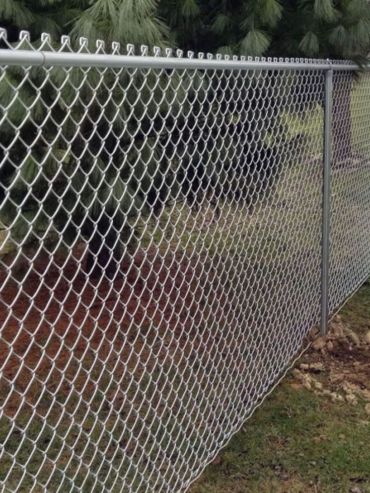 Chain link fence