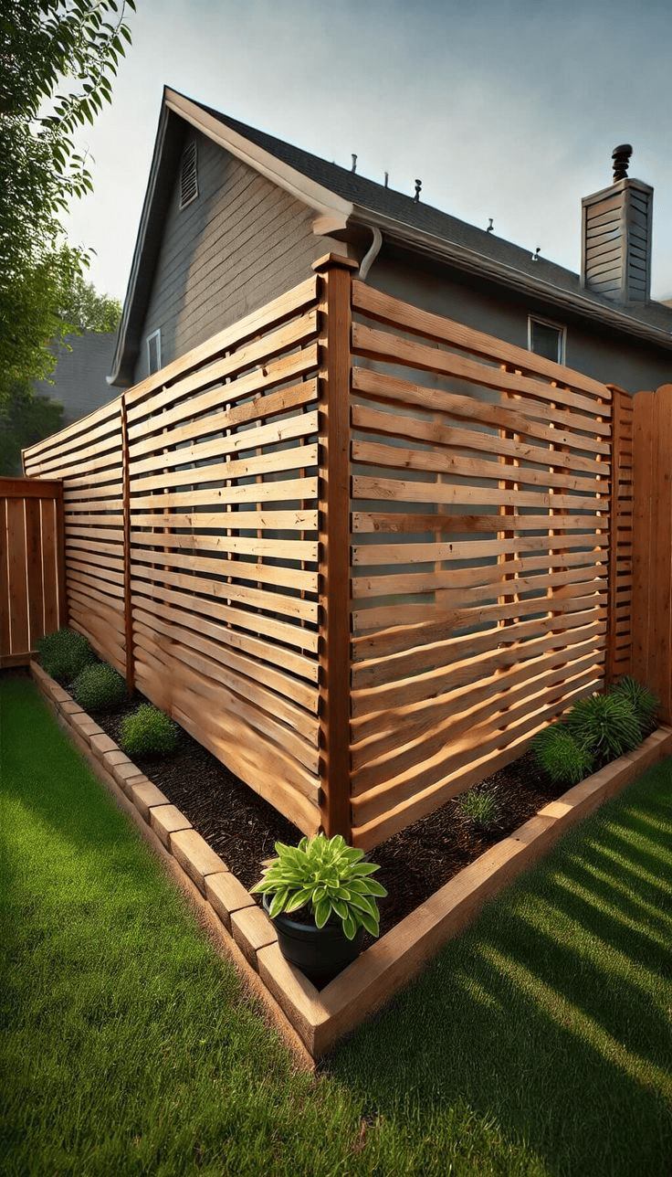 Premium home fence
