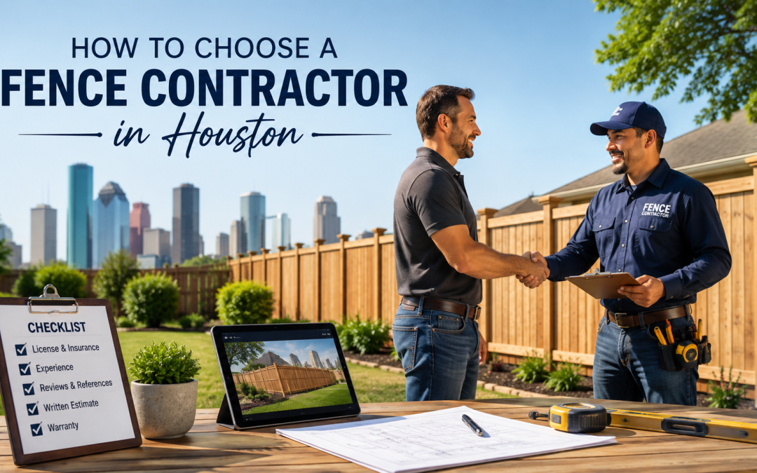 How to Choose a Fence Contractor in Houston: 7 Questions to Ask