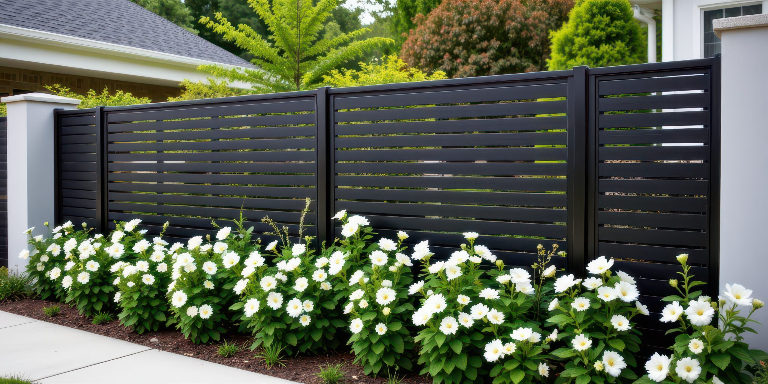 Aluminum fence