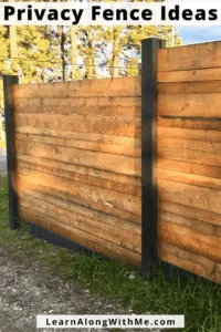 Wooden Fences